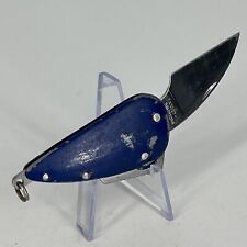 Harley Davidson 2000 H-D Stainless BLUE Pocket Knife - VERY RARE picture