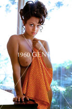 1960s Photo Print Big Breasts Brunette Playboy Playmate Model Fran Gerard F5 picture
