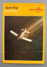INTERFLUG AGRARFLUG INFORMATION AIRLINE MAGAZINE AGRICULTURAL FLYING 1986 DDR picture