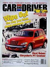 WIPE OUT - CAR AND DRIVER MAGAZINE, JULY 1999 CANADA $4.50 UK £2.30 US $3.50 picture