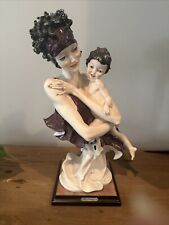 Rare Giuseppe Armani Tenderly Mother Holding Baby Porcelain Figurine picture