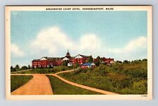 Kennebunkport ME-Maine, Breakwater Court Hotel, Antique Vintage Postcard picture