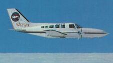PBA Oldest Regional Airline Cessna 402 Florida Mass New York postcard G778 picture