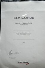 3 Concorde British Airways flight certificates. London- Washington 1976 picture