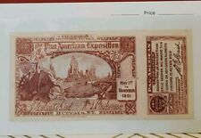 1901 Pan-American Expo Buffalo NY Children's Souvenir  Admission Ticket WHOLE picture