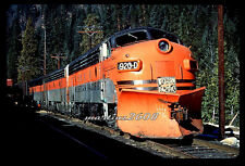 (MZ) DUPE TRAIN SLIDE WESTERN PACIFIC (WP) 920-D  ACTION picture