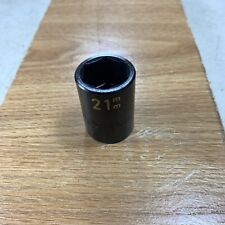 MATCO TOOLS - 21mm Shallow Impact Socket, 1/2” Drive, 6 Point,# CP21M6A picture