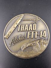 Lockheed Martin 2010 THAAD FTT-14 Pacific Missile Range Facility Coin 