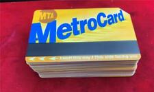 100 USED AND EXPIRED NYC METRO CARDS NO CASH VALUE EXPIRED MORE THAN 10 YEARS picture