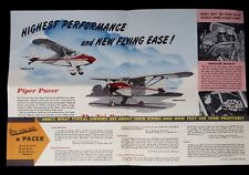 Vintage Piper Aircraft Corp. Advertisement Flyer, Planes picture