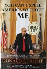 Alec Baldwin autograph auto You Can't Spell America Without Me Donald Trump book picture