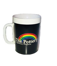 The Pottery Lightfoot Virginia Thermoserve Plastic Cup Mug Original Rainbow picture