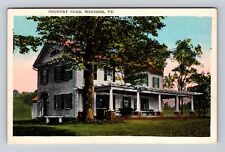 Windsor VT-Vermont, Country Club, Antique Vintage Souvenir Postcard picture