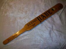 Vintage 1967 Bacchus Alpha Tau Delta Phi Fraternity Wood Hazing Pledge Paddle picture