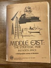 US Army Regional Guide:The Strategic Hub Middle East & North Africa 1973 maps picture