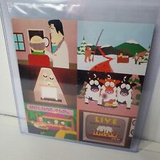 RARE Sheet of 6 Uncut South Park Cards | 1998 Comedy Central | Comic Images USA picture
