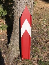 Railroad Semaphore Train Order Signal Blade - US&S GRS Sign picture