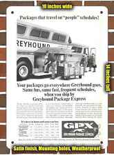 Metal Sign - 1968 Greyhound Package Express- 10x14 inches picture