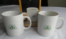 Vintage Pioneer Seed Coffee Cups set of 2 Hi-Bred Corn Soybeans picture