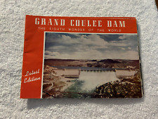 GRAND COULEE DAM SOUVENIR BOOKLET 1947  STATE OF WASHINGTON picture