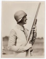 1930 Mrs Buchanan of Denver at Del Monte Gun Club California Trapshoot Photo picture