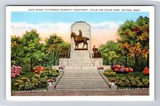 Dayton OH- Ohio, John Henry Patterson Memorial Monument, Vintage Postcard picture