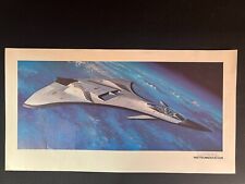 Rare Loral Instrumentation F-19A Vintage Concept Art Print/Poster picture