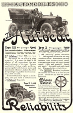 1906 THE AUTOCAR COMPANY ARDMORE PA AUTOMOBILE PRINT ADVERTISEMENT Z1807 picture