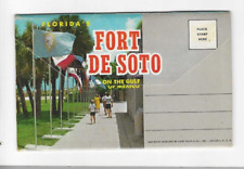 POSTCARD FOLDER-HOLIDAY ISLES-FT. DE SOTA, FLORIDA picture