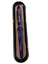 United Airlines Vintage Blue w/ Gold Executive Pen picture