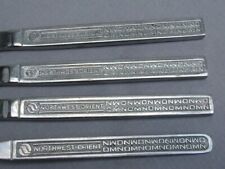 Vintage Stainless - NORTHWEST ORIENT AIRLINES - 4 pieces NWO picture