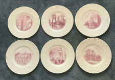 Duke University Wedgwood Set of 6 Rare Commemorative Plates, 6 Different Scenes picture