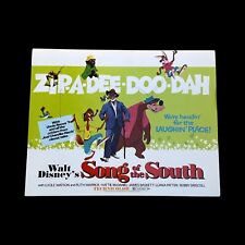 RARE ~ Song of the South ~ WALT DISNEY LOBBY CARD TECHNICOLOR SCENE PHOTO PRINT picture