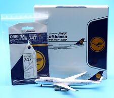 JC Wings 1:400 Lufthansa Airlines Boeing B747-400 Diecast Aircraft Model D-ABTE picture