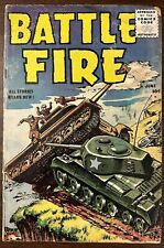 Battle Fire #2 1955- War comic- Tanks G/VG picture