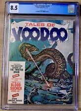 CGC 8.5 Tales Of Voodoo (1971) Vol. 4 #3 VF Bronze Age Sci-Fi Horror Snake Cover picture