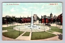 Buffalo NY-New York, McKinley Monument, Antique Souvenir Vintage Postcard picture