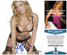 Willa Ford Model singer actress signed 8x10 photo Beckett COA proof autographed picture