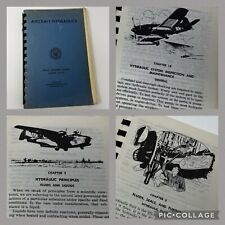 1951 United States Navel Official Training Courses Aircraft Hydraulics Booklet picture