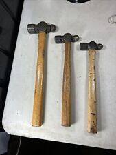MATCO TOOLS - Lot Of 3 Ball Peen Hammers,Wood handle, (BH24,BH12 & BH8 Ounces) picture