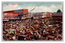 Postcard Tyler Texas Public Square Cattle picture