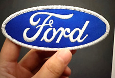 STUNNING VINTAGE STYLE FORD EMBROIDERED IRON-ON PATCH...RARE BORDER DESIGN... picture