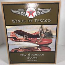 Ertl F900 Wings of Texaco 1940 Grumman Goose Airplane Coin Bank - New In Box 4th picture