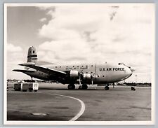 Aviation Douglas C-124 USAF Military Airlift Command B&W Official Photo #2 C8 picture