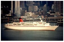 Cunard Princess (1977) Cunard Cruise Line Ship Photo Vintage 4x6