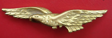 OLD FRANCE Air Force BRONZE PILOT WINGS BADGE picture