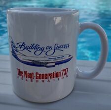 Boeing The Next-Generation 737 Airplane White Coffee Mug Cup picture