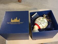 The Smithsonian Collection Goebel Mistletoe Kissing Ball Ornament Green 4” picture