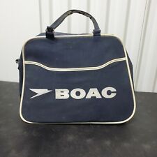  Vintage 1960's BOAC British Overseas Airways Corporation Stewardess Bag Rare picture