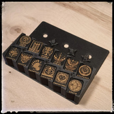 Wooden Ability Counter Set Compatible with Magic (MTG) || Laser Engraved Set picture
